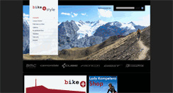 Desktop Screenshot of bike-and-style.de